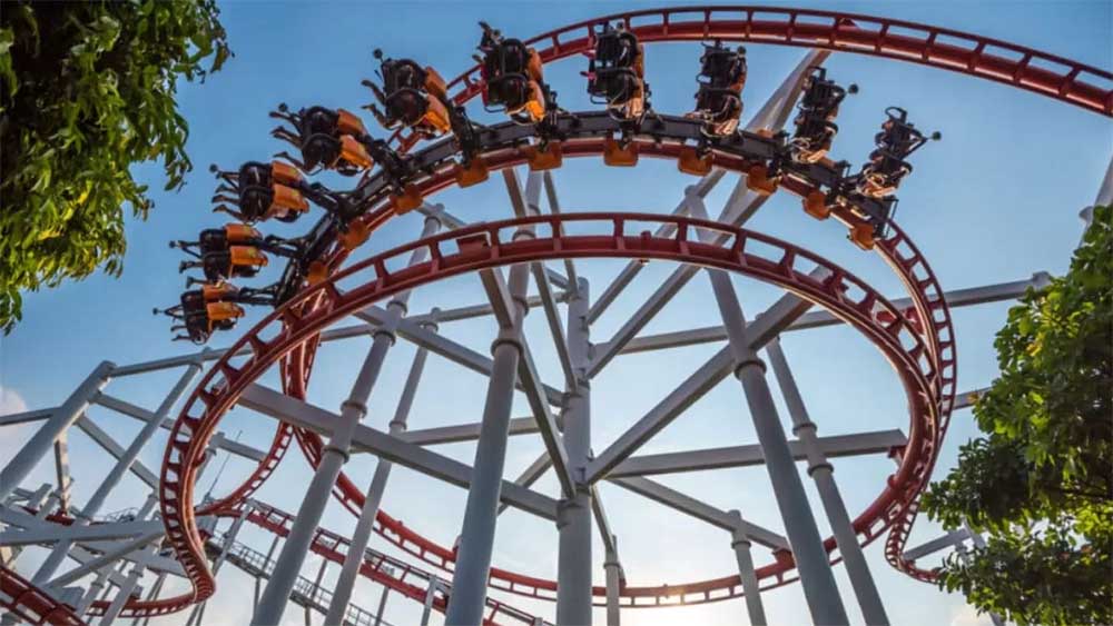 ILUSTRASI Theme Park yang akan dibangun Paramount Pictures di Pulau Dewata Bali.
