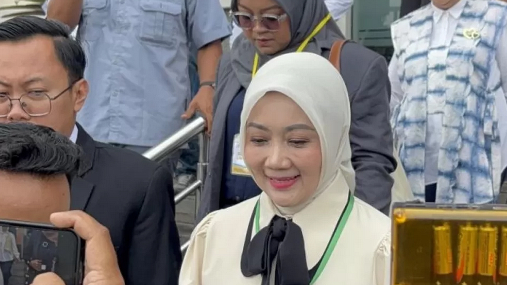 Atalia Praratya menghadiri sidang lanjutan gugatan cerai terhadap mantan Gubernur Jawa Barat, Ridwan Kamil, di PA Bandung, Rabu (31/12).