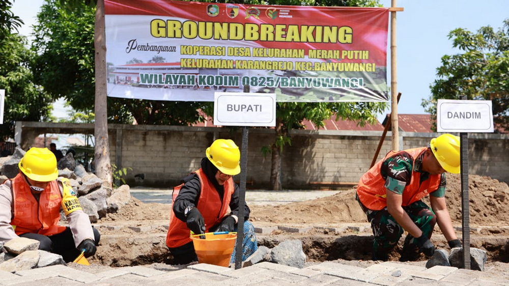 Pemkab Banyuwangi fasilitasi aset daerah untuk pembangunan Kantor Koperasi Merah Putih sebagai dukungan program ekonomi kerakyatan Presiden.