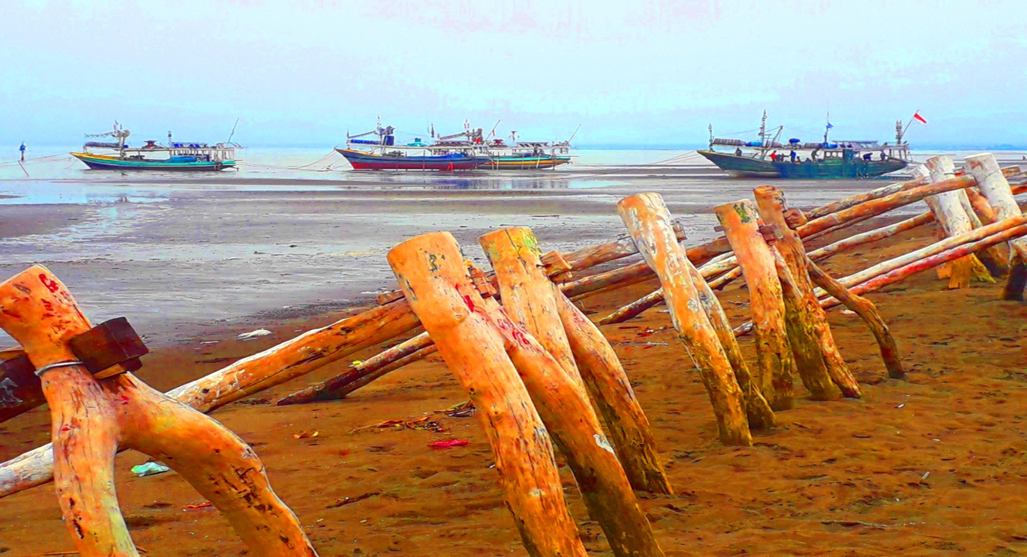 Salah satu sudut keindahan Pantai Dubibir Situbondo. Pantai ini menawarkan wisata mangrove eksotis, akses mudah, jembatan kayu ikonik, dan panorama senja yang memanjakan mata.