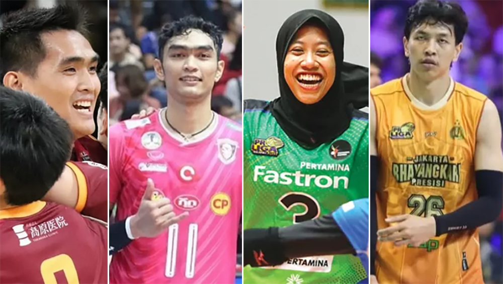 Nama-nama pevoli seperti Megawati Hangestri Pertiwi, Rivan Nurmulki, Doni Haryono, hingga Farhan Halim siap mencuri perhatian pekan ini.