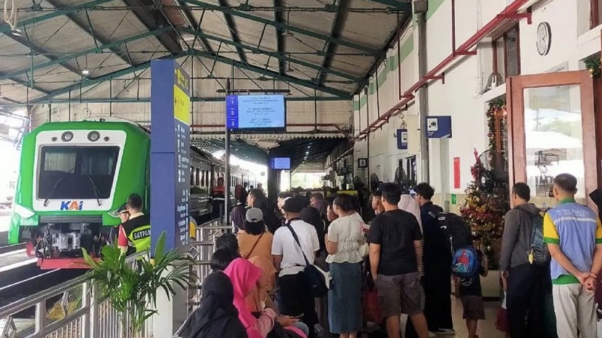 KA BIAS layani 56.735 penumpang selama Natal 2025 dan Tahun Baru 2026.
