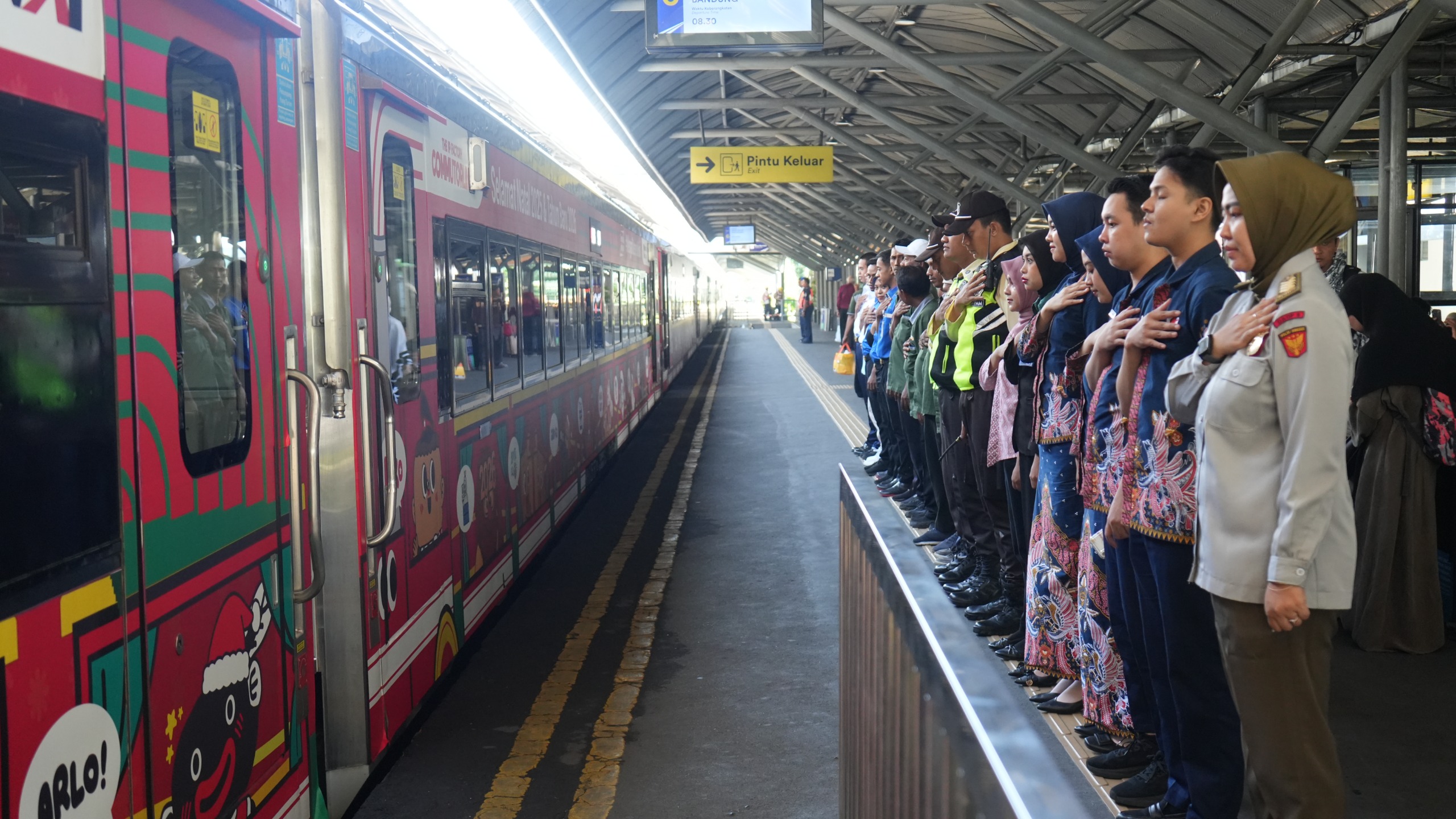 KAI Daop 8 Surabaya catat OTP 100 persen selama Angkutan Nataru.
