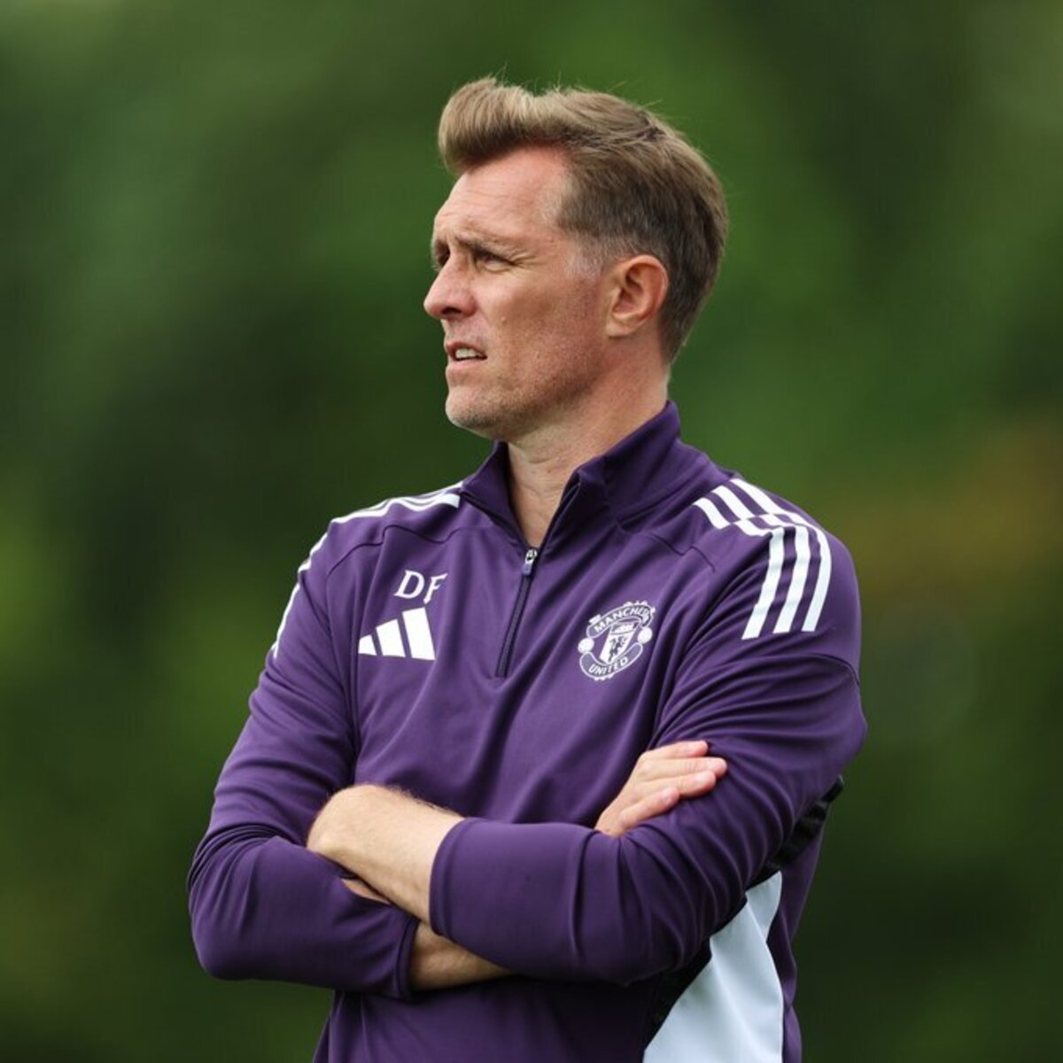 NAHKODA BARU: Fletcher akan pimpin skuad United hadapi Burnley