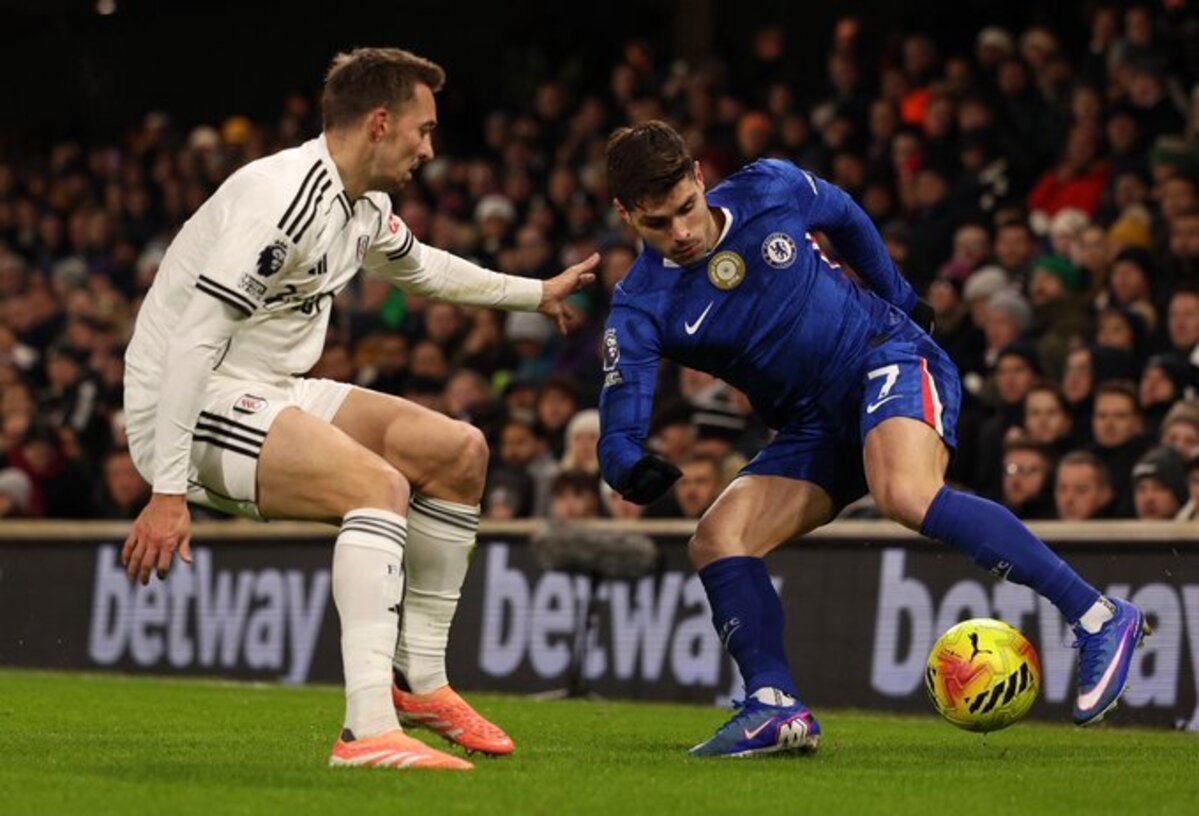 TAKLUK: Chelsea harus mengakui keunggulan tuan rumah Fulham