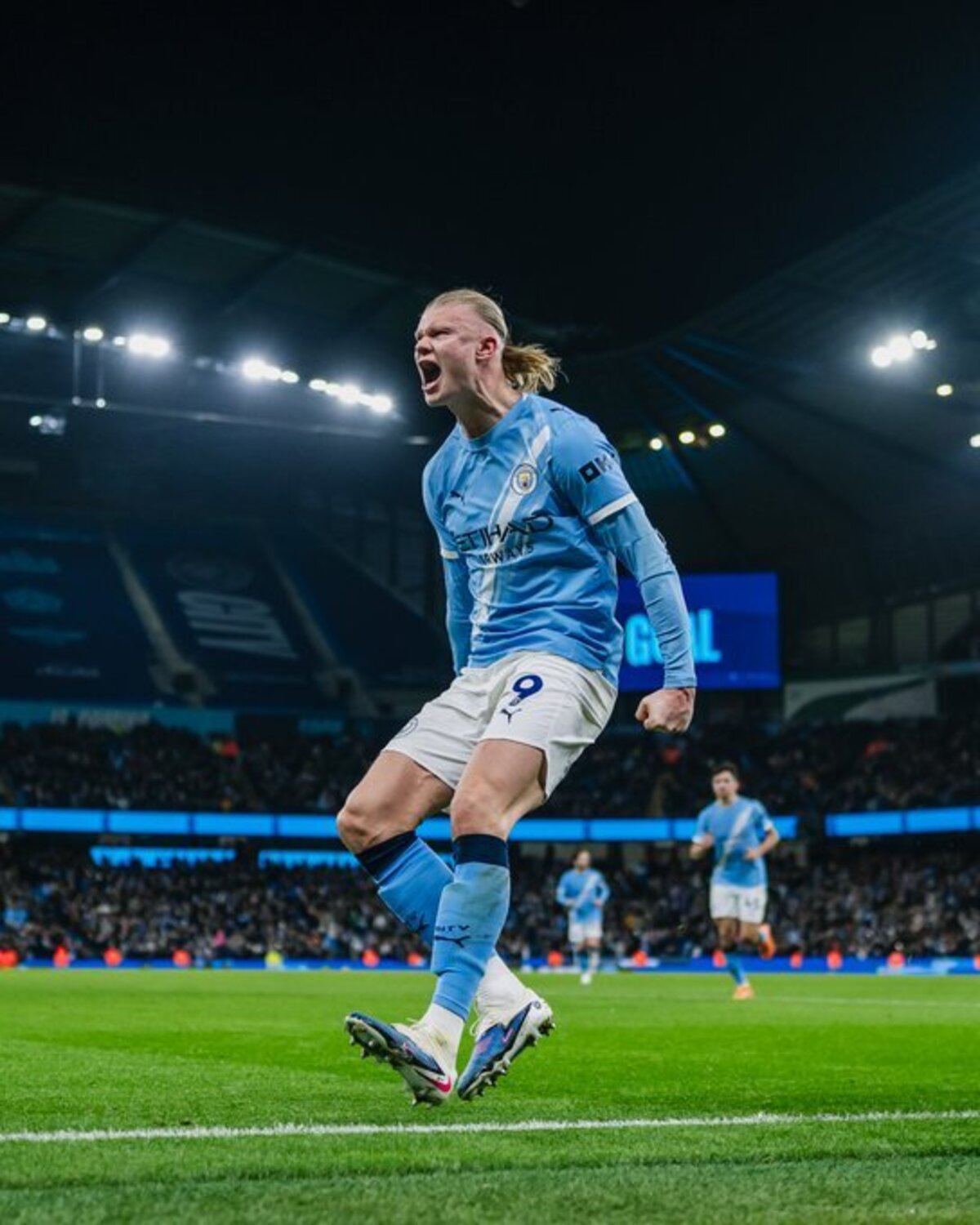 SIAP MENGGILA: Haaland siap jadi motor City untuk hadapi Southampton di semifinal FA Cup (Manchester City)