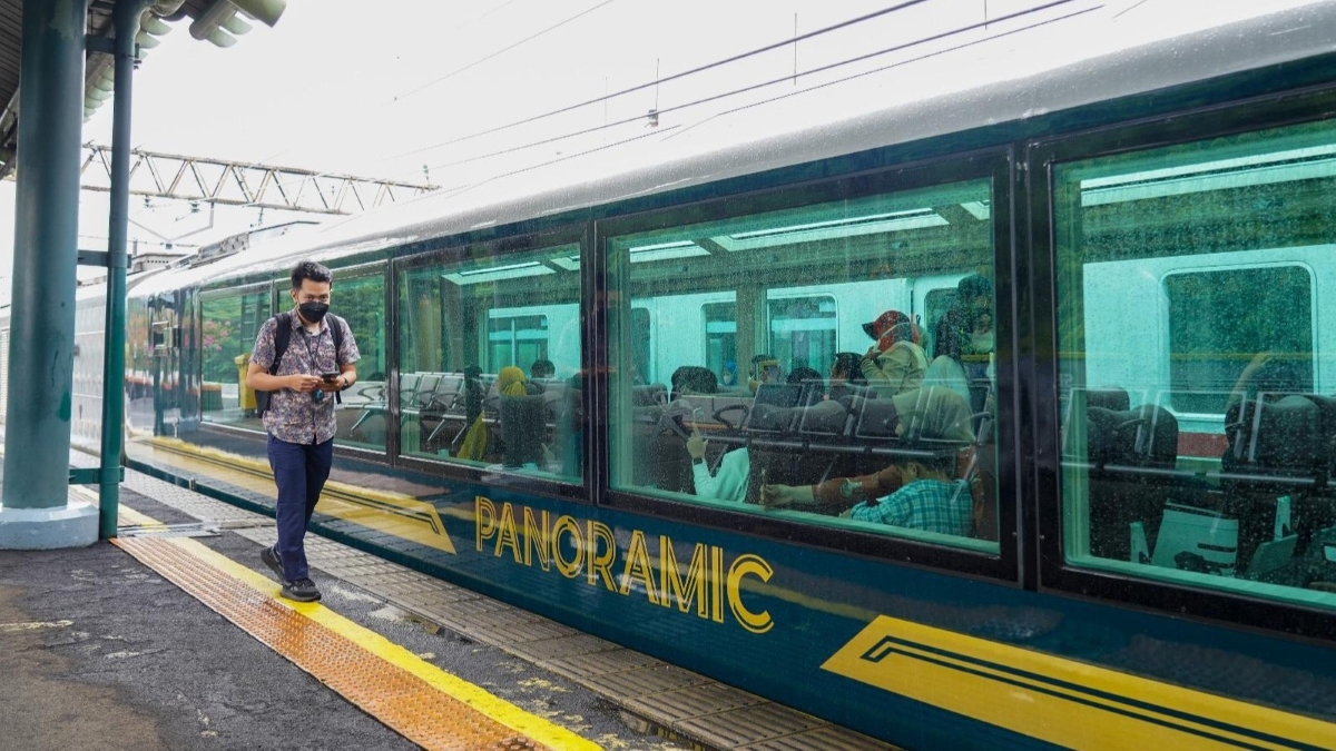 Kereta Panoramic KAI dukung pariwisata dan ekonomi daerah selama Nataru.