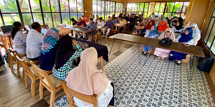 PAPARAN : Prinsip 4K berupa Komitmen, Komunikasi, Koordinasi dan Kolaborasi menjadi awal pembuka pembelajaran semester genap tahun 2026 di Smagi Taruna Bangsa
