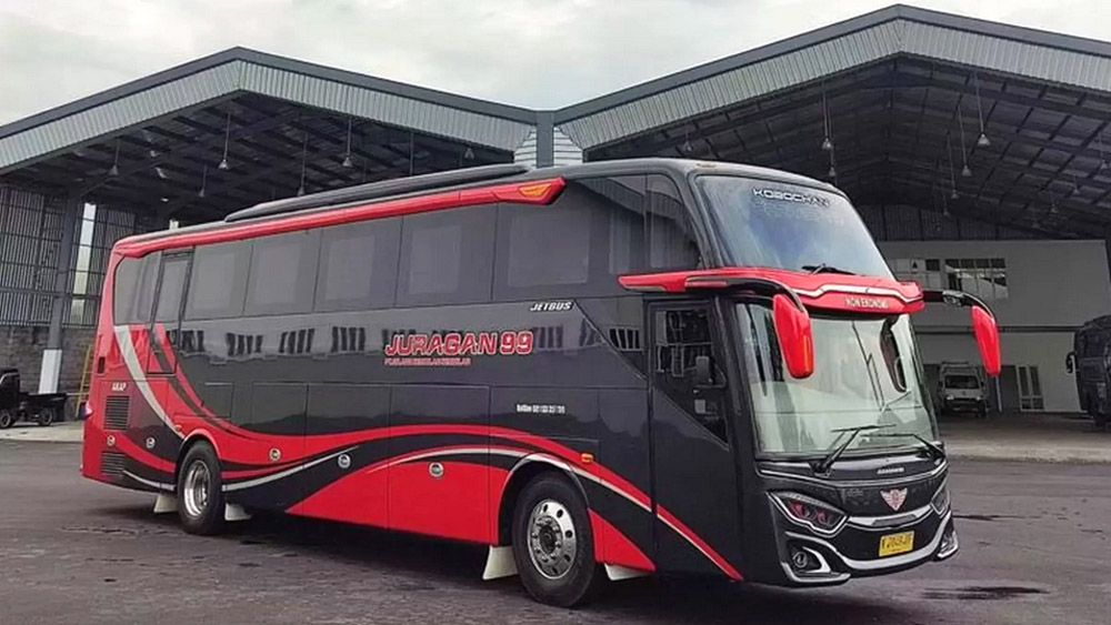 ILUSTRASI: Bus Juragan 99 Trans.