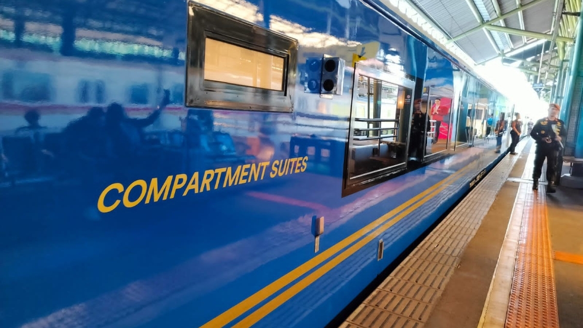 Kinerja Kereta Suite Class Compartment KAI melonjak 47,8 persen di 2025.
