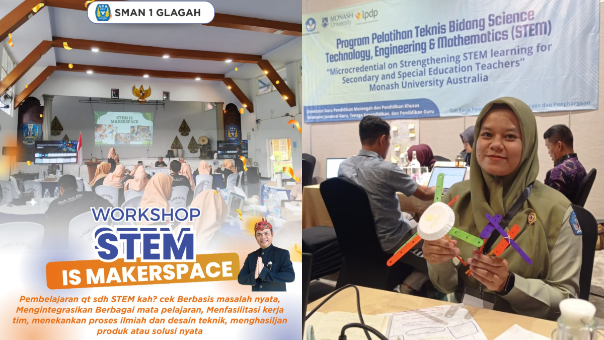 SMAN 1 Glagah Banyuwangi luncurkan program STEM Sustainable Living.