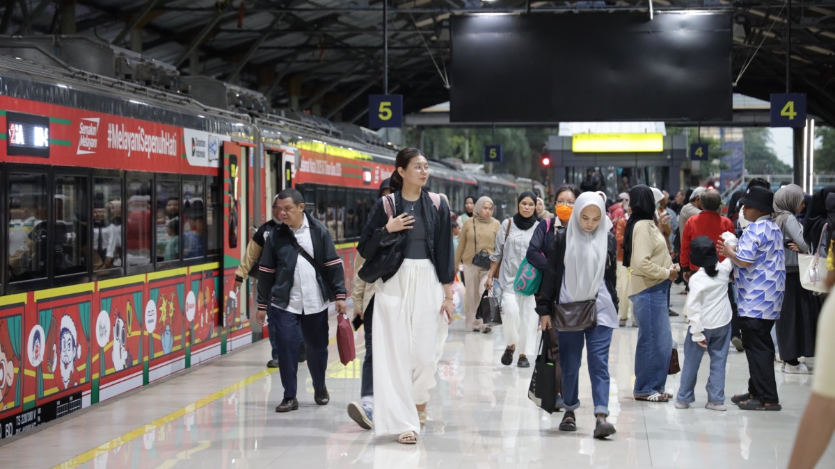 KAI siapkan 649 ribu kursi selama libur Isra Mikraj 2026.
