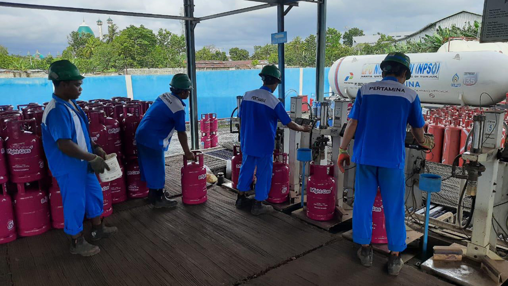 TERUS MENINGKAT: Konsumsi elpiji nonsubsidi Bright Gas (BG) di Banyuwangi terus naik sejak program MBG berjalan.
