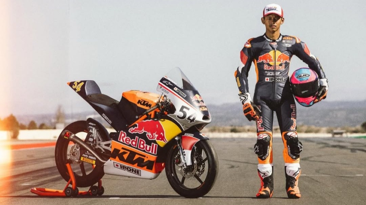 Veda Ega Pratama resmi jadi Red Bull Athlete jelang debut Moto3 2026.