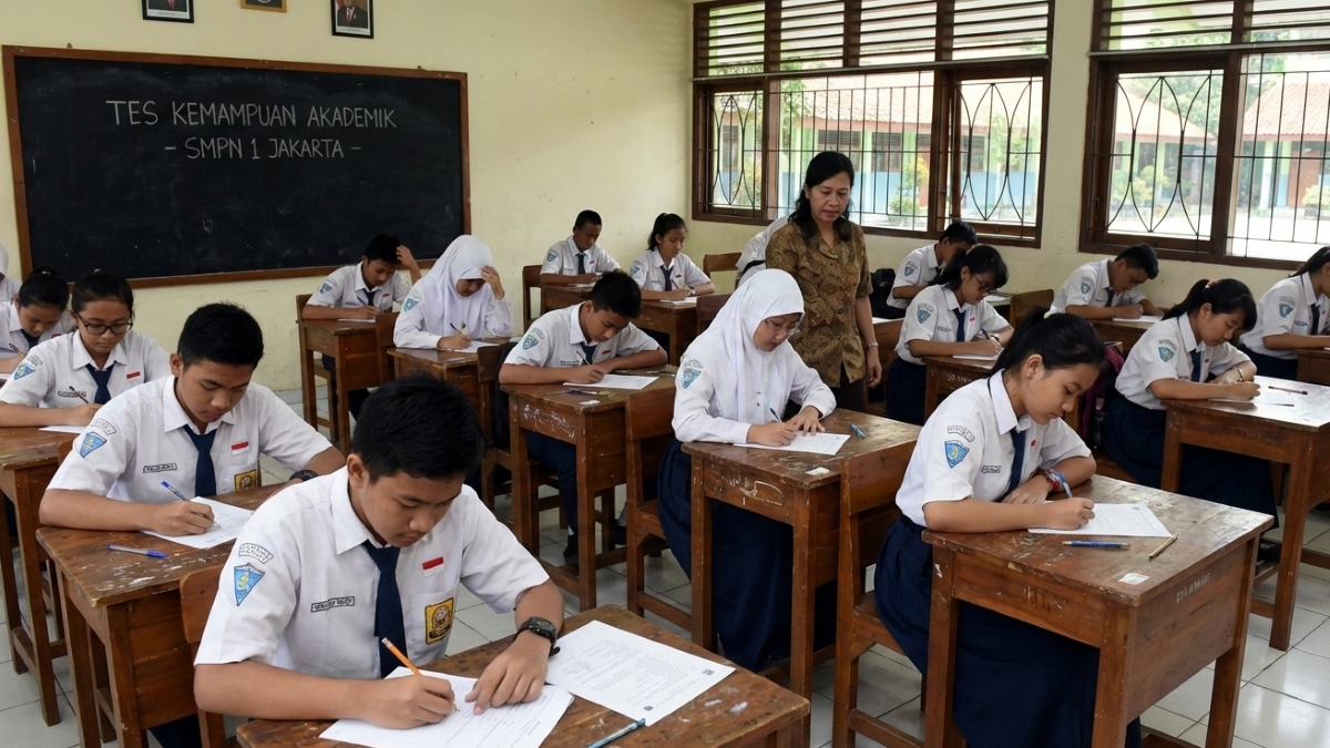 TKA SD dan SMP 2026 tanpa kisi-kisi khusus.