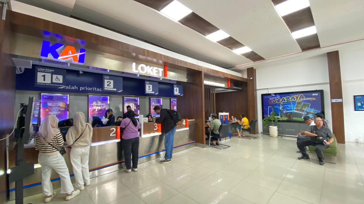 Penjualan tiket kereta api Lebaran 2026 dibuka mulai 25 Januari.