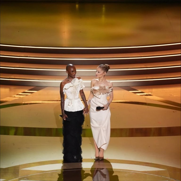 NOMINASI : Ariana Grande dan Cynthia Erivo disebut tak masuk kandidat kuat nominasi Oscar 2026. (FOTO:Instagram:@arianagrande)