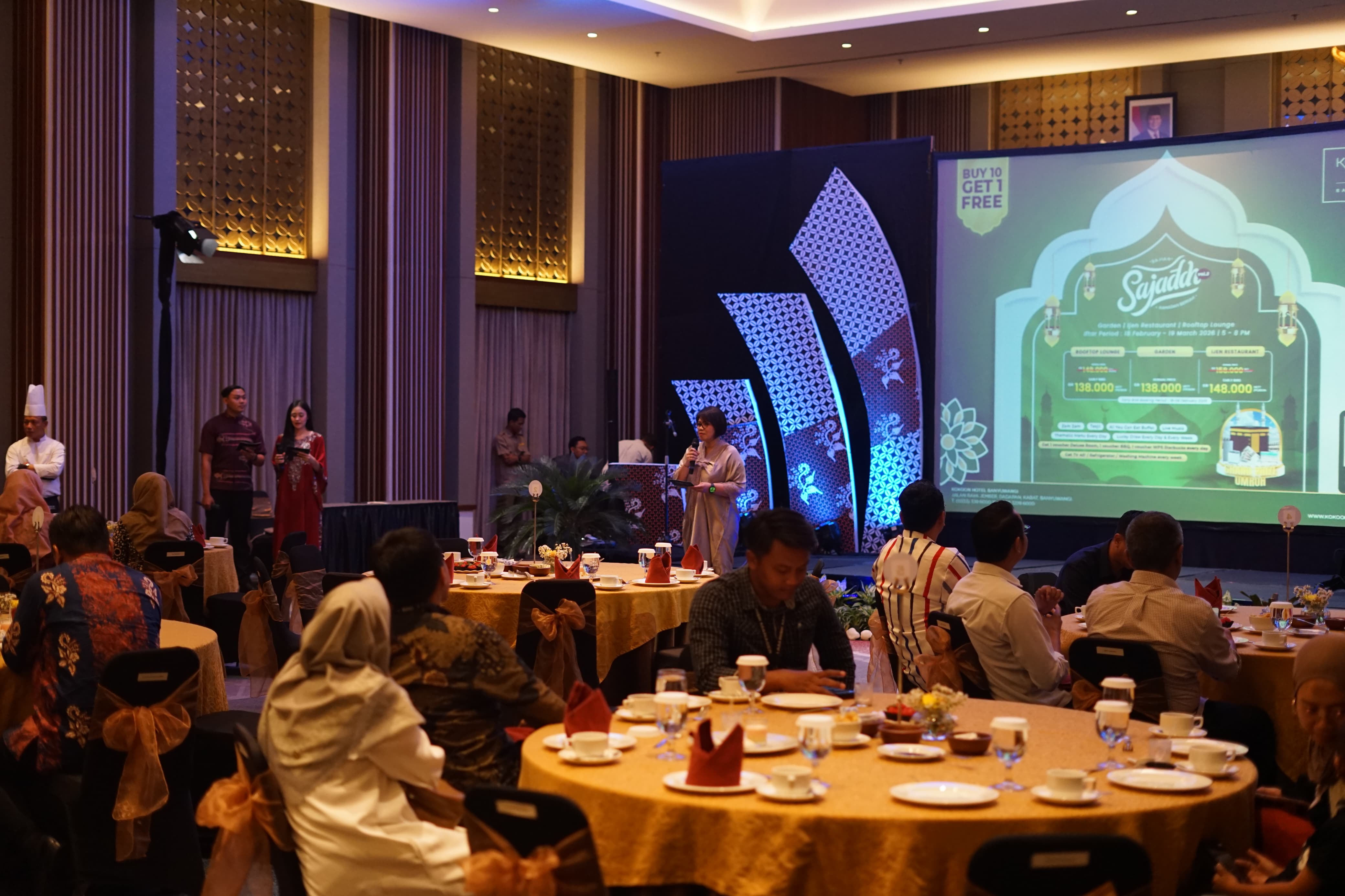 Paket buka puasa Sajadah Volume 3 Kokoon Hotel Banyuwangi.
