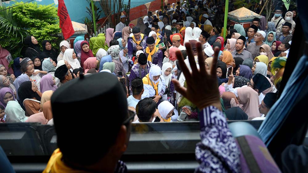 SIAP TERBANG: Tahun ini jumlah CJH Banyuwangi yang sudah melunasi biaya haji sebanyak  1.401 orang. Mereka sudah menjalani tes kesehatan dan memiliki paspor.