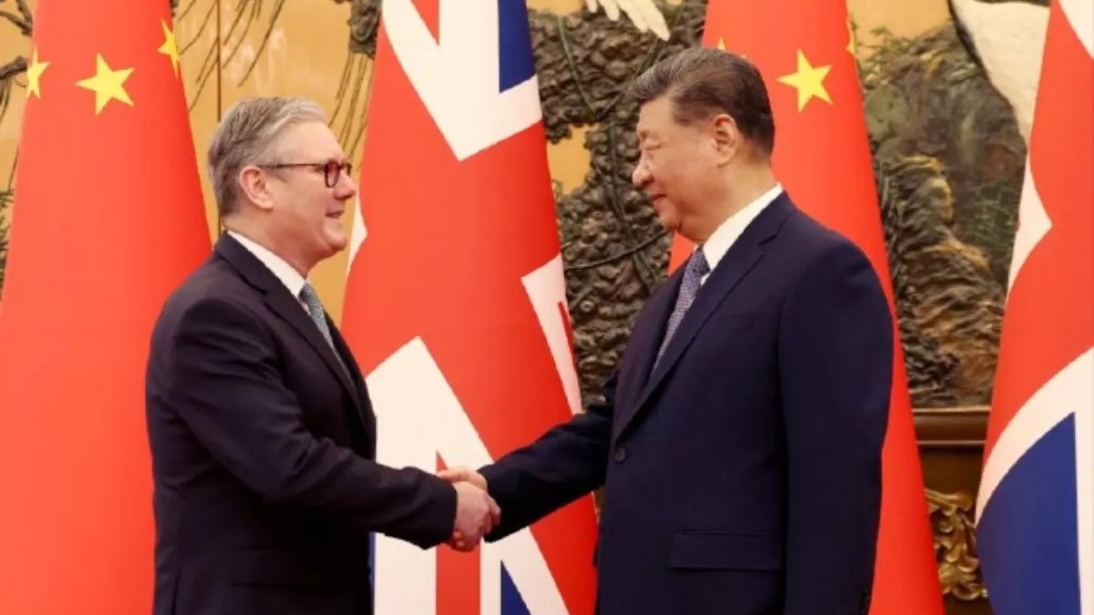 Kunjungan Sir Keir Starmer ke China.