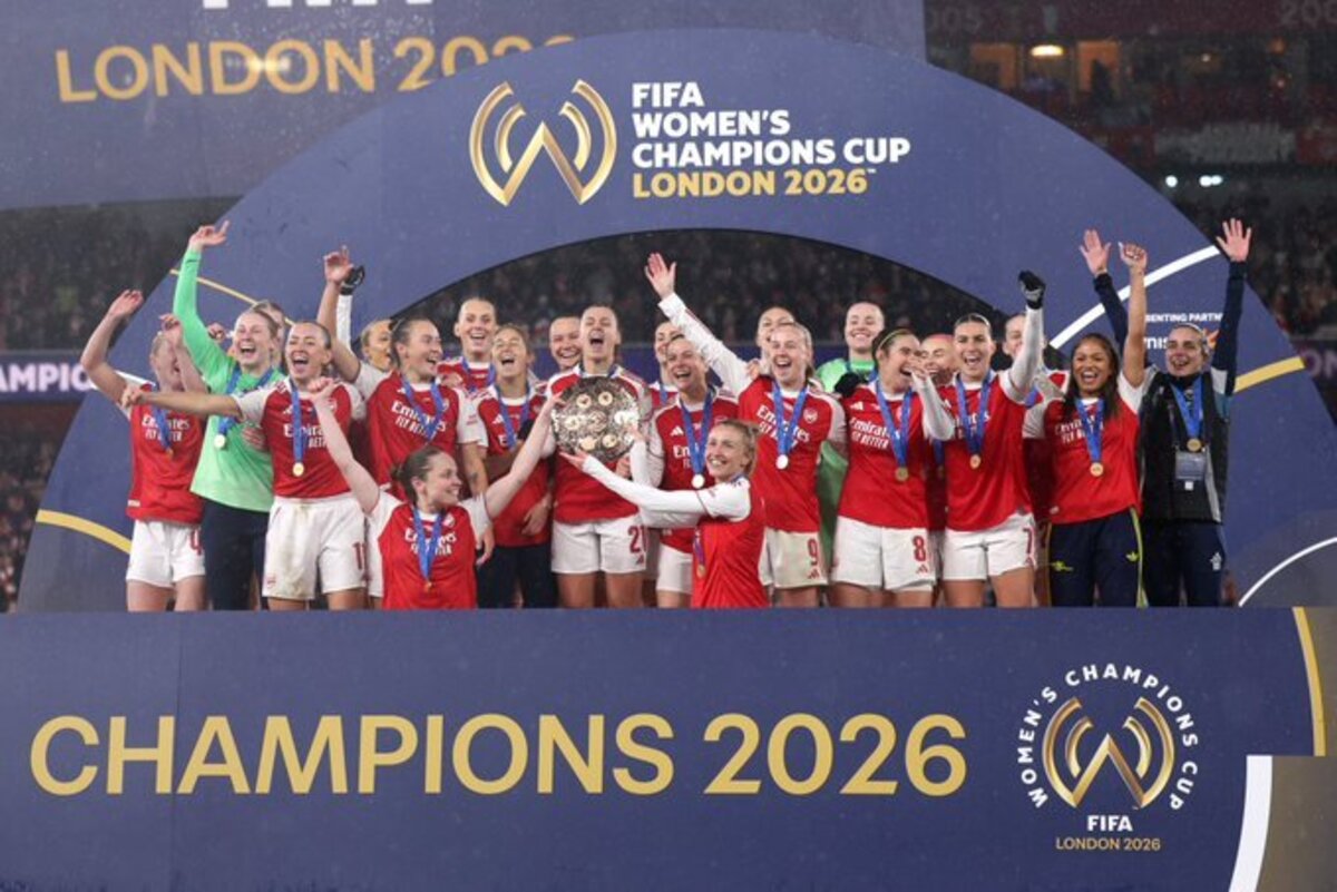 JUARA: Arsenal Women berhasil amankan gelar juara