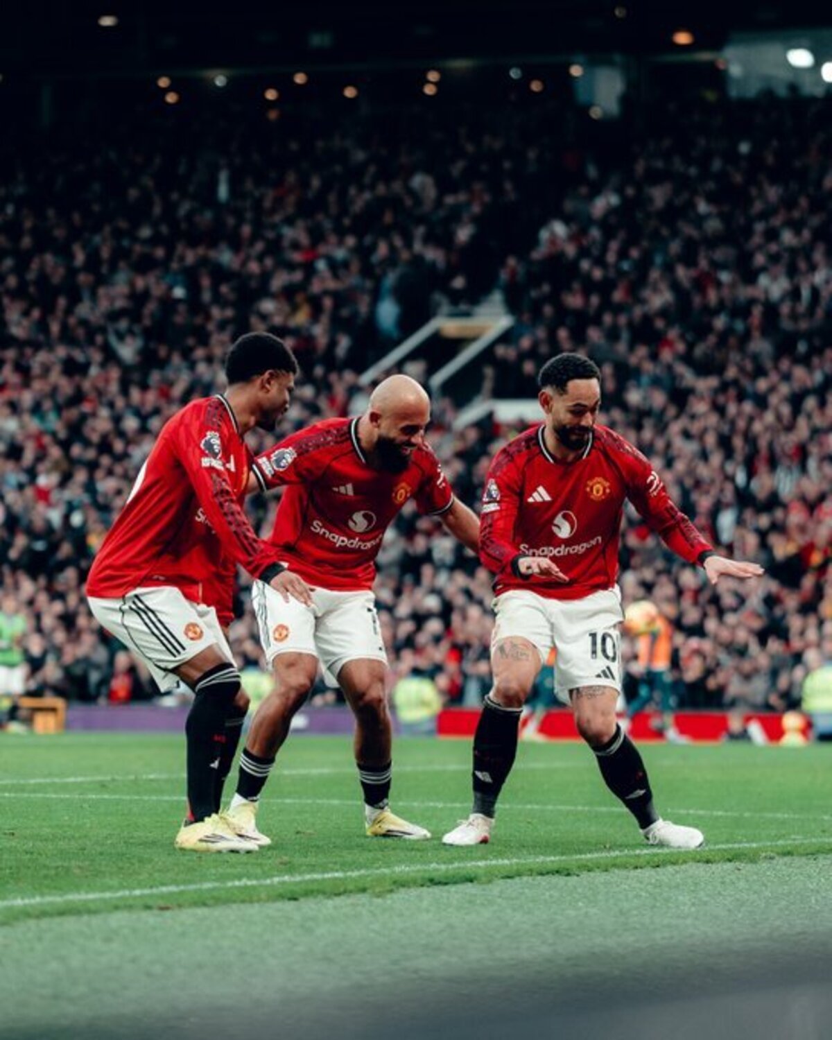 MENANJAK: Manchester United catatkan capaian menanjak dalam beberapa pertandingan