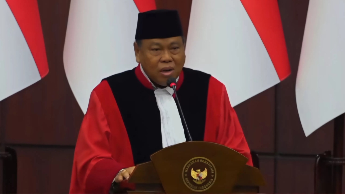 Arief Hidayat resmi pensiun sebagai hakim MK setelah 13 tahun mengabdi.