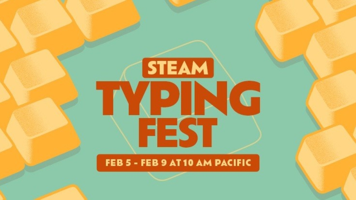 Steam resmi menggelar Typing Fest dengan diskon besar untuk game mengetik.