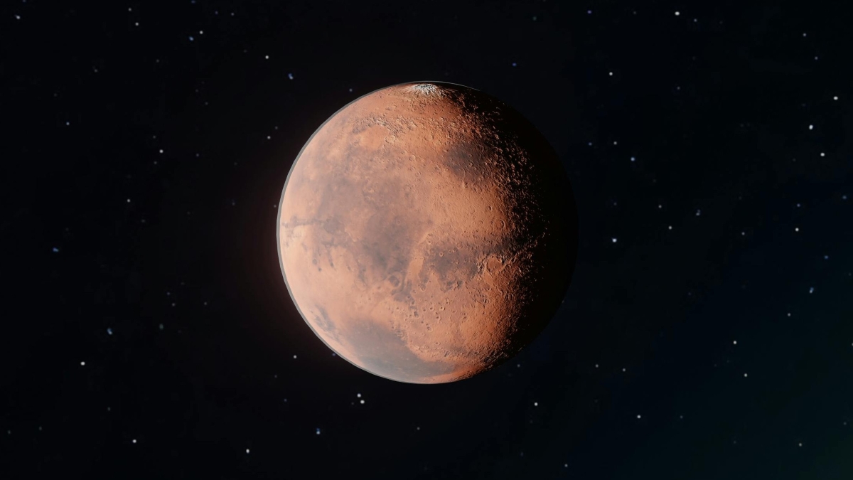 Studi baru temukan kandungan air purba tinggi di meteorit Mars Black Beauty.