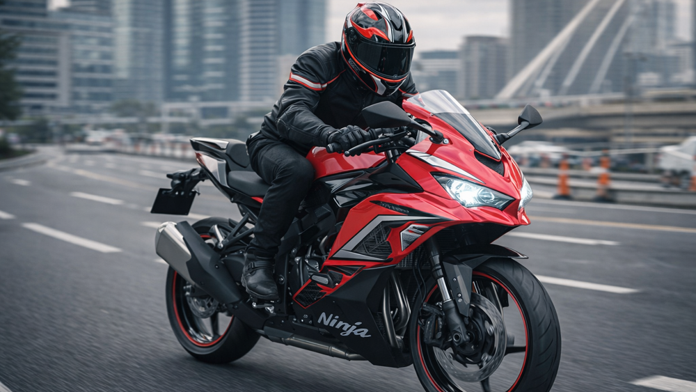 ILUSTRASI: Ninja ZX-25RR, motor sport 250 cc 4-silinder yang tetap menjadi primadona di kelasnya.