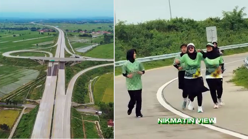 Probolinggo SAE Run Highway 2026 sukses digelar, ribuan pelari nikmati sunrise di Tol Prosiwangi.