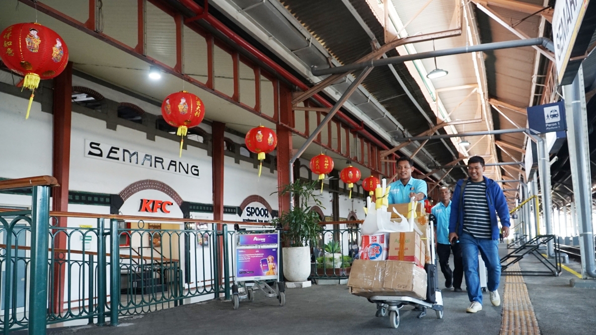 KAI Daop 4 Semarang siapkan 83.970 kursi kereta api sambut libur panjang Imlek 2026.