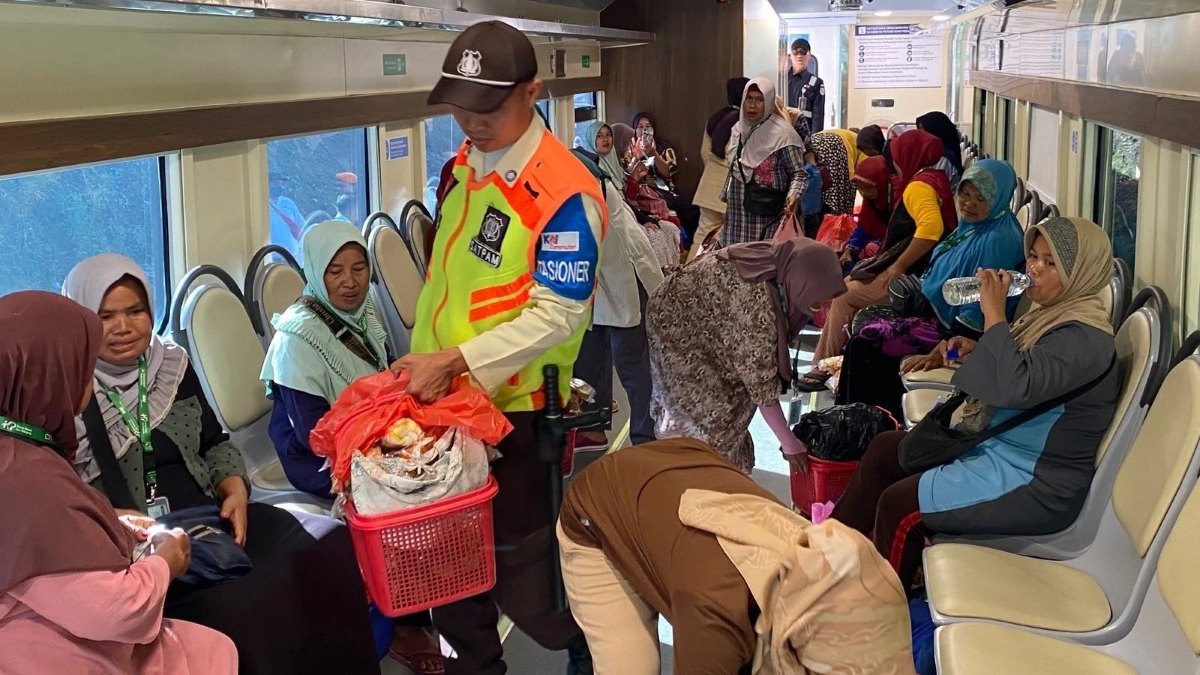 Angkutan perkotaan KAI Group tumbuh pesat sepanjang 2025.
