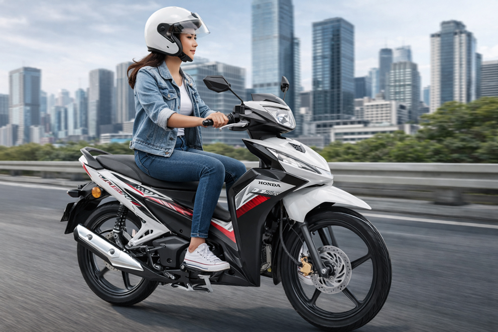 Honda resmi meluncurkan Dash 125 model 2026 di Malaysia. Tampil lebih sporty, irit BBM hingga 59 km/l, harga setara Rp27 jutaan.