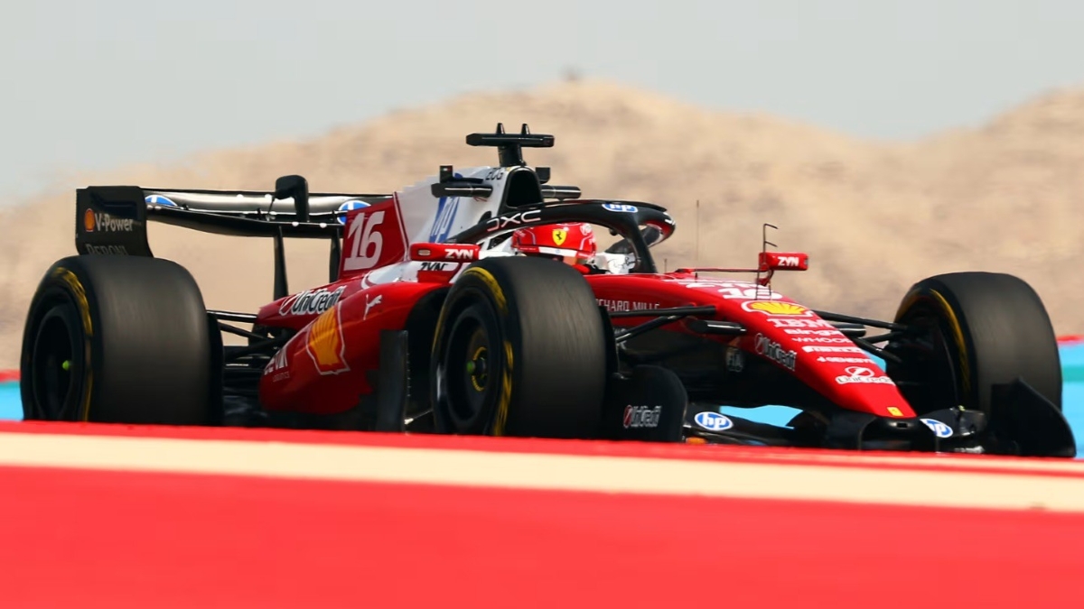 Charles Leclerc tercepat di tes pramusim F1 Bahrain.