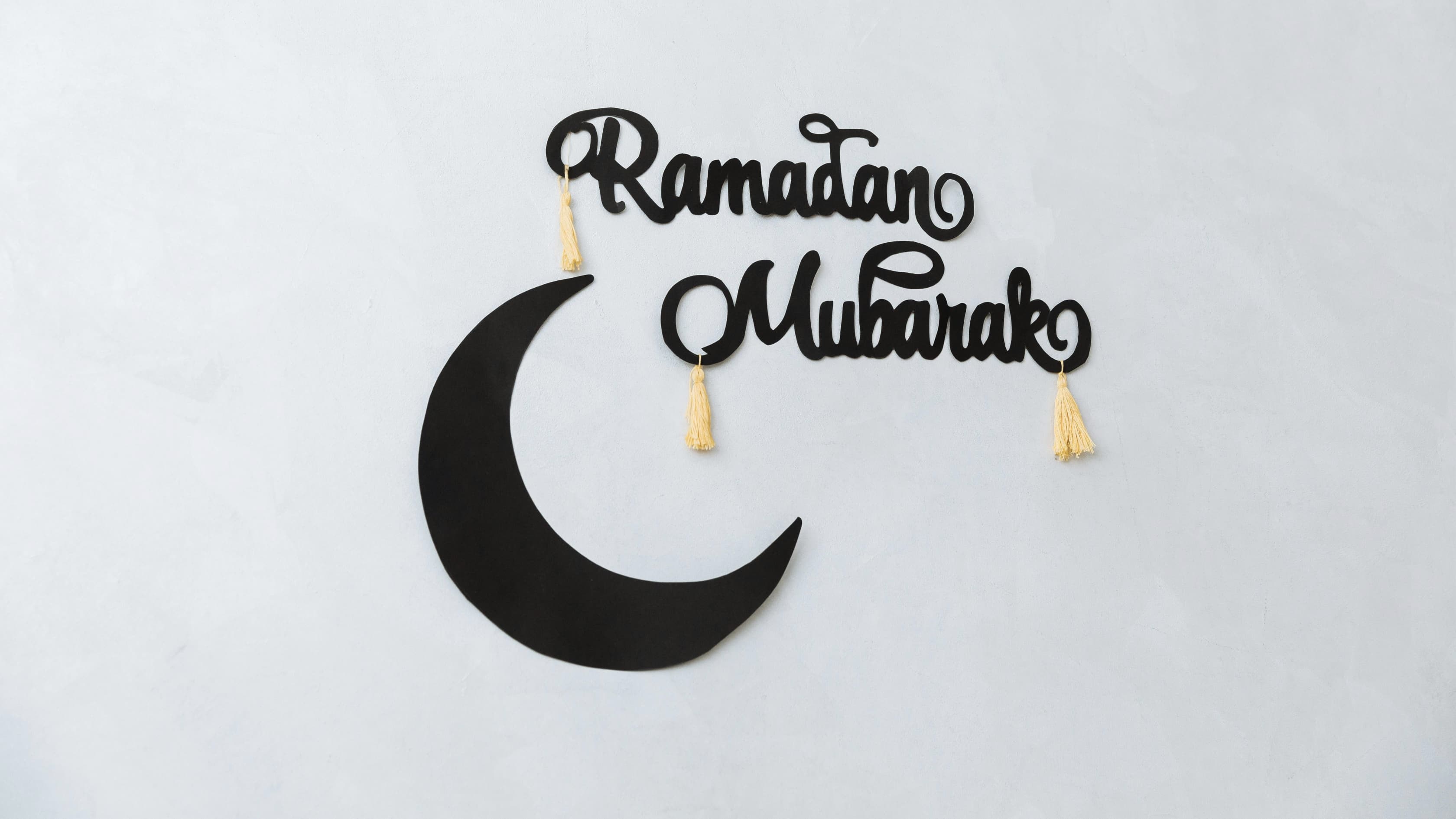Ilustrasi bulan Ramadan.