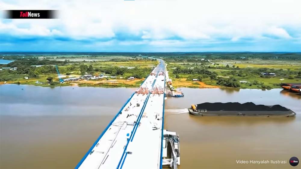Jembatan Musi V Palembang ditargetkan beroperasi saat mudik Lebaran 2026, pangkas macet dan percepat perjalanan Tol Trans Sumatera.