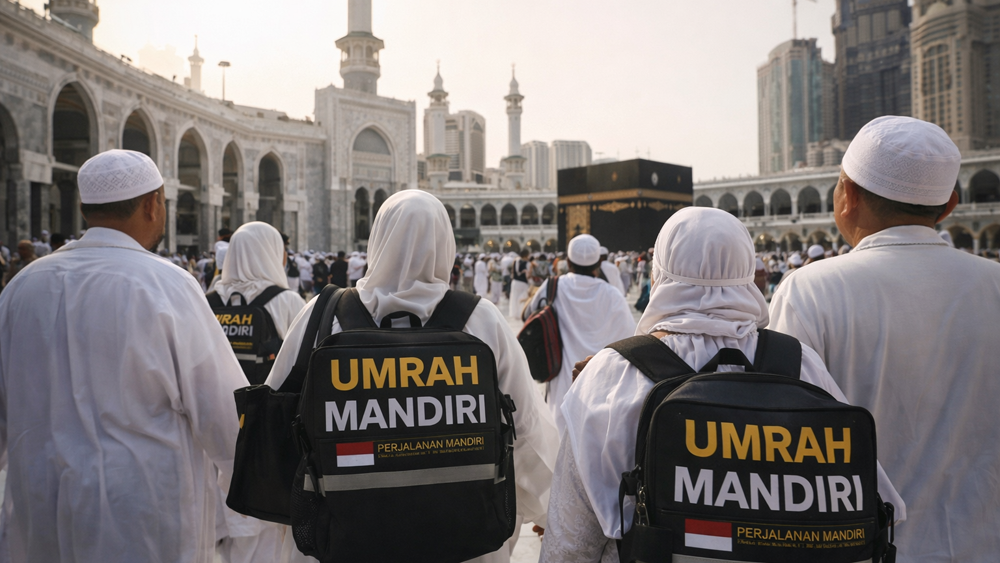 Ketentuan umrah mandiri di UU 14/2025 digugat ke MK karena dinilai tak beri kepastian hukum dan perlindungan setara bagi jemaah.