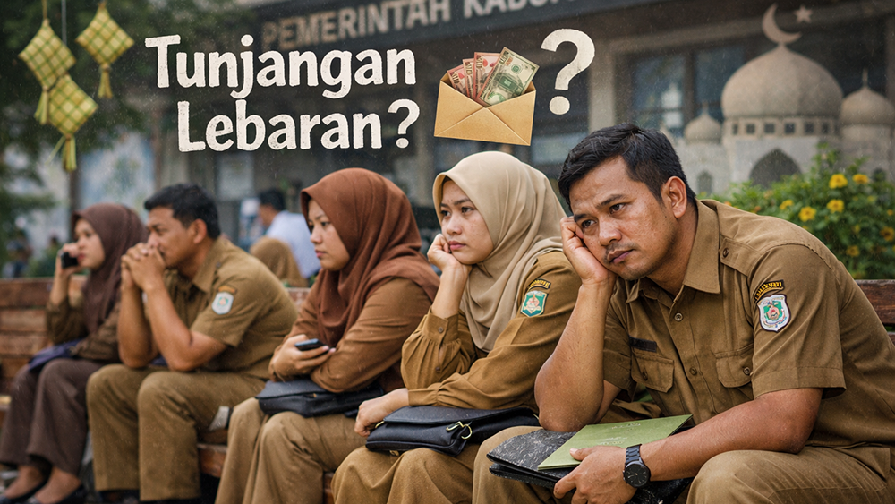 PPPK paruh waktu hadapi ketidakpastian gaji dan tunjangan jelang Ramadan 2026. Penghasilan di bawah UMK, aturan pusat masih dinantikan.
