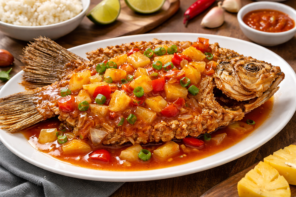 Menu Buka Puasa Ramadan: Gurame Goreng Saus Asam Manis Crispy, Sajian Spesial yang Mudah Dibuat