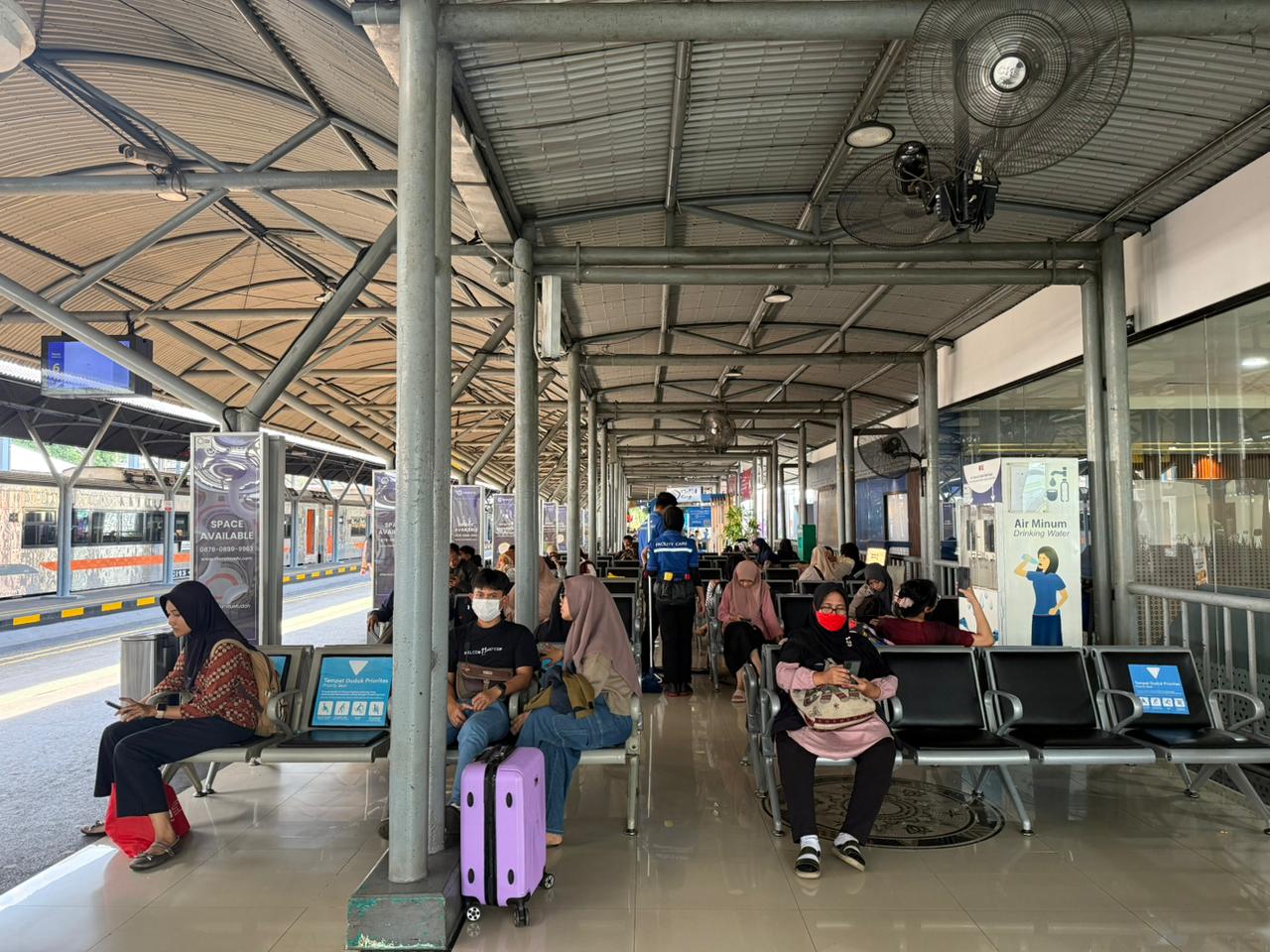 382.088 tiket kereta api Lebaran 2026 masih tersedia.