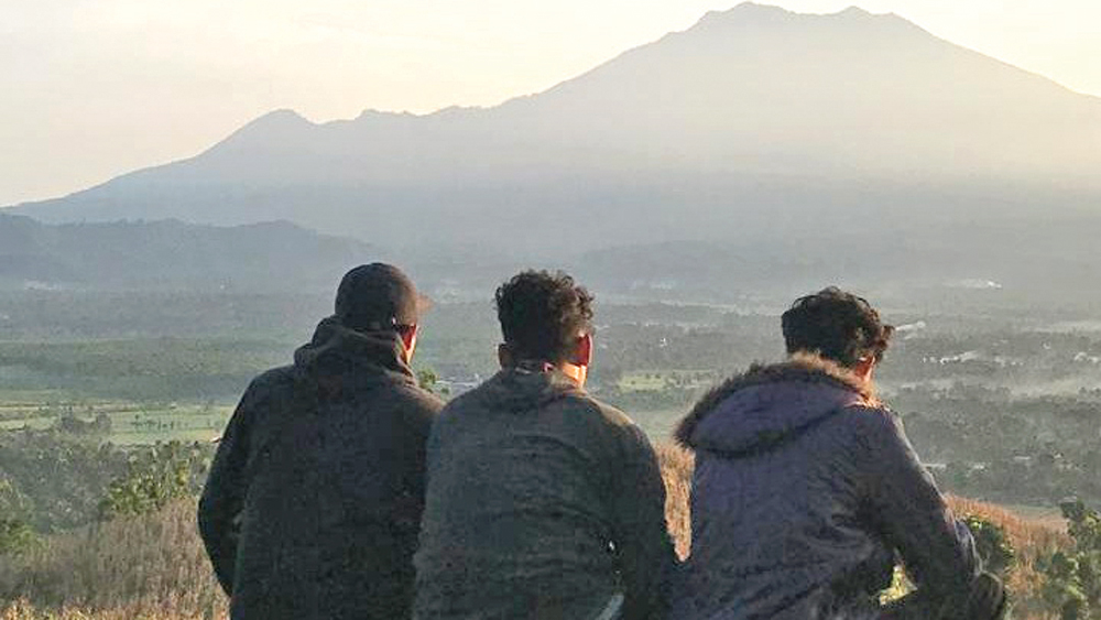 NUANSA ALAM: Panorama menawan di kawasan Pondok Tiga di Desa Kebonrejo, Kecamatan Kalibaru.