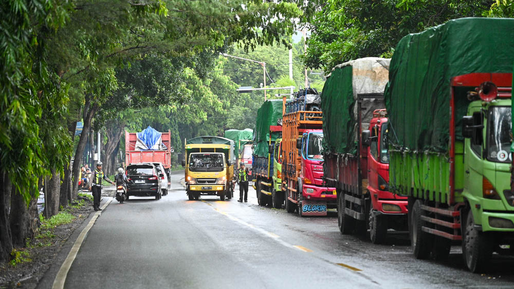 Kemacetan menuju Pelabuhan Tanjungwangi Banyuwangi terurai usai penambahan kapal rute Tanjungwangi&ndash;Gili Mas.