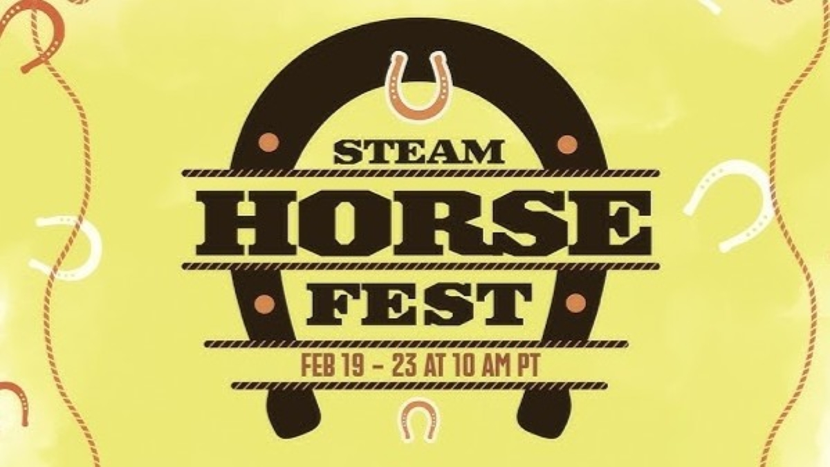 Steam Horse Fest 2026 hadir 19-23 Februari dengan diskon game bertema kuda hingga 50 persen.