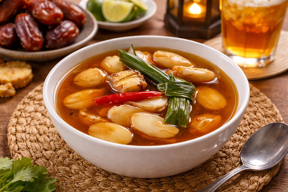 Resep Setup Biji Durian Legit dan Sehat, Takjil Unik Kaya Serat Cocok untuk Menu Buka Puasa Ramadan.