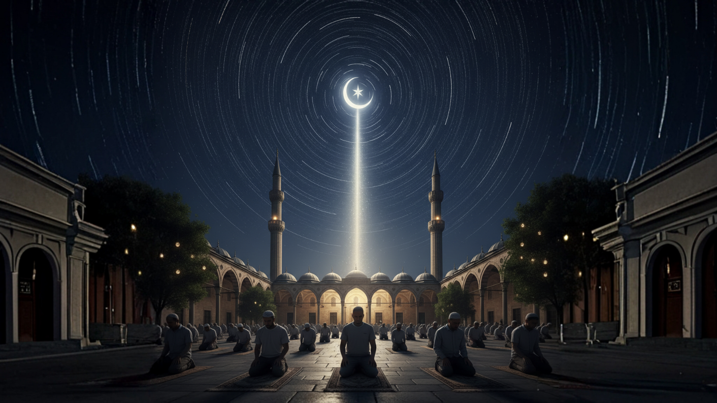 Malam Lailatul Qadar.