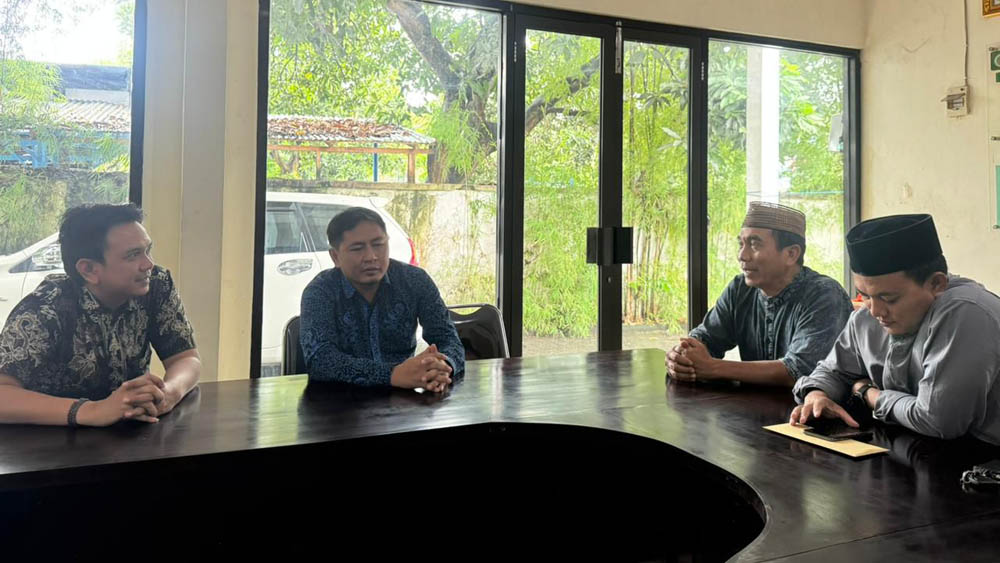 BNN Banyuwangi berkunjung ke kantor MUI Banyuwangi untuk beraudiensi terkait peredaran narkoba, Selasa (24/2).