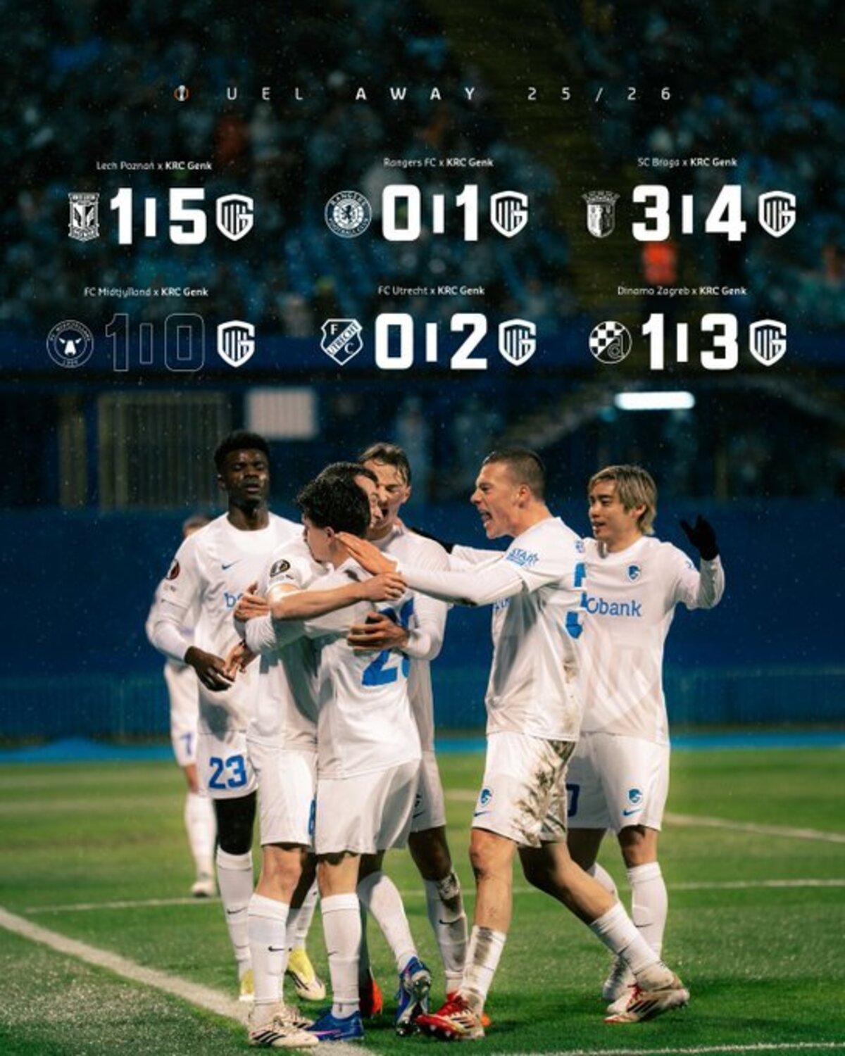 KETAT: Genk akan menjamu Dinamo Zagreb dalam leg kedua Europa League