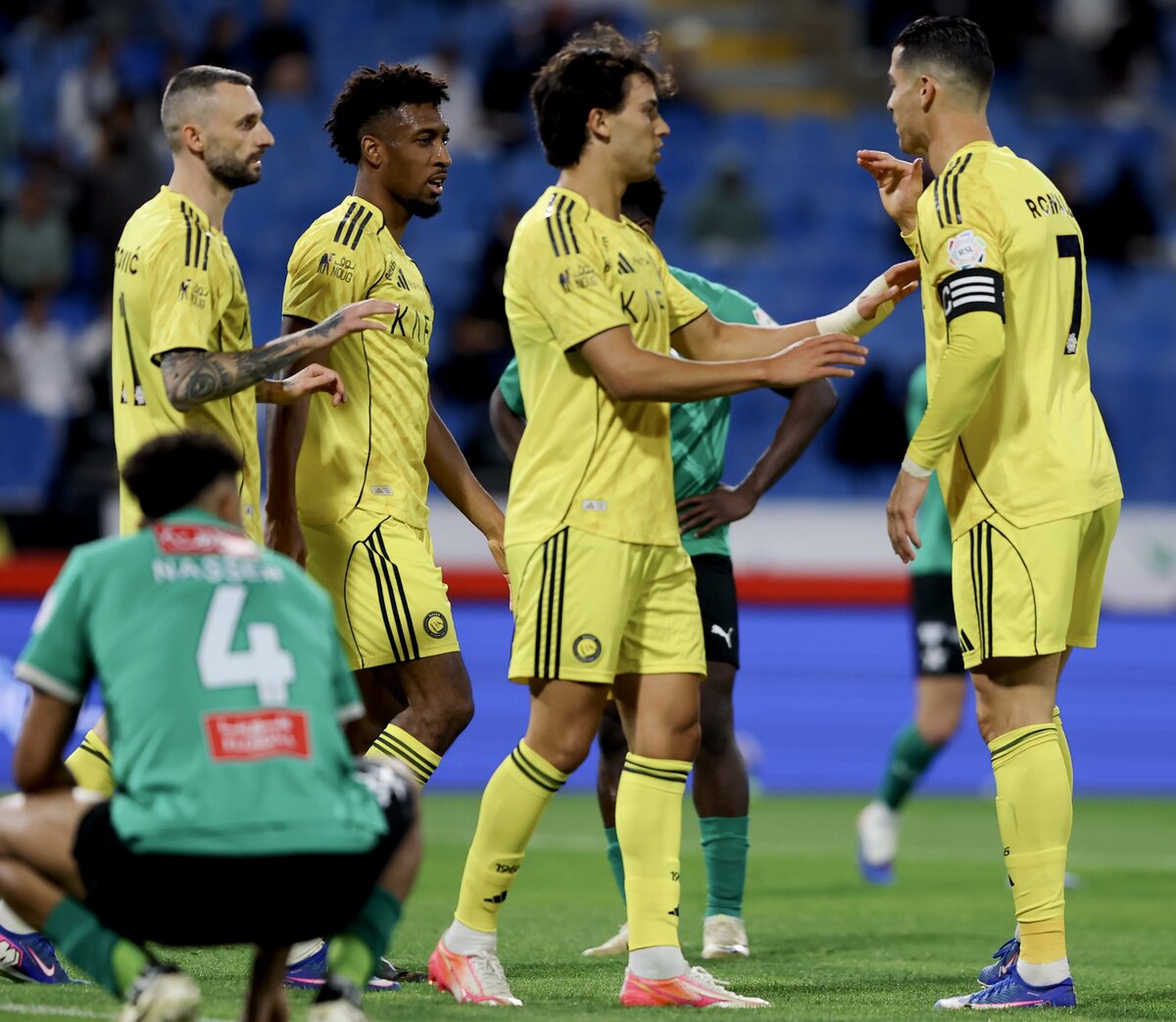 CETAK GOL: Ronaldo cetak gol untuk timnya dan bawa ke puncak klasemen Saudi Pro League