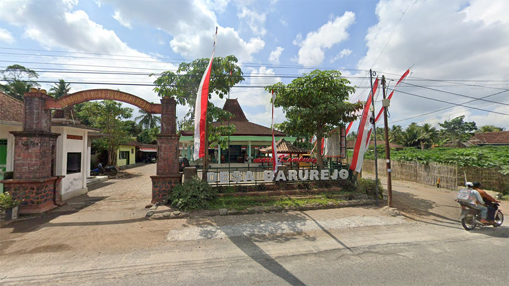 Ilustrasi Balai Desa Barurejo Siliragung Banyuwangi. Perbup 21/2025 pecah Desa Barurejo jadi dua. Dusun Sumberurip dan Sumbermanggis masuk Desa Persiapan Sumberrejo.